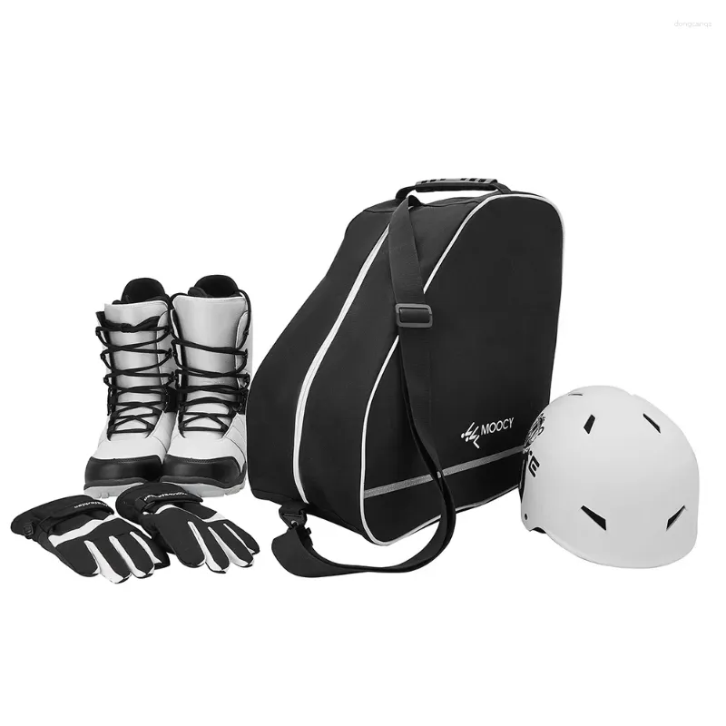 Sacs de plein air Stockage de matériel de snowboard polyvalent Bottes de neige imperméables Bagages de voyage Accessoires anti-neige pour hommes femmes et jeunes