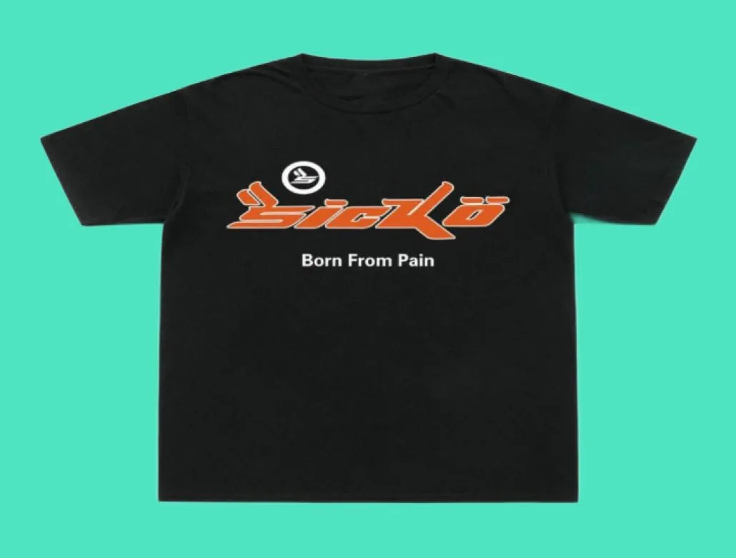 Arrivées SICKO Born From Pain t-shirt 100 coton T Hip Hop t-shirt col rond vêtements de rue West Tops 2205202911362