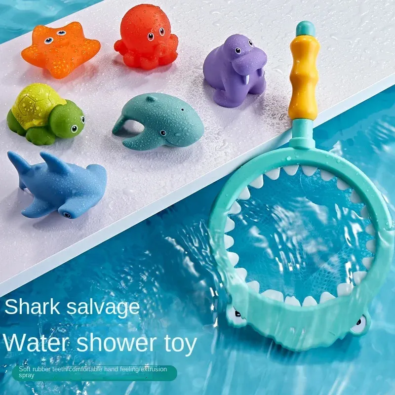 Montessori enfant en bas âge jouet de bain pour enfants fille 1 an bébé douche baignoires jouet de bain natation jeu d'eau enfant enfants baignoire 240228