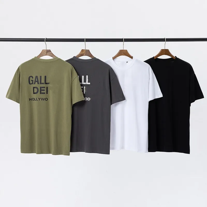 Designers Mens T-shirts Fashion Women Depts Tshirts Cottons Gallary Topps Casual Tees S Clothing Stylist Shirt Clothes Graphic S-XL