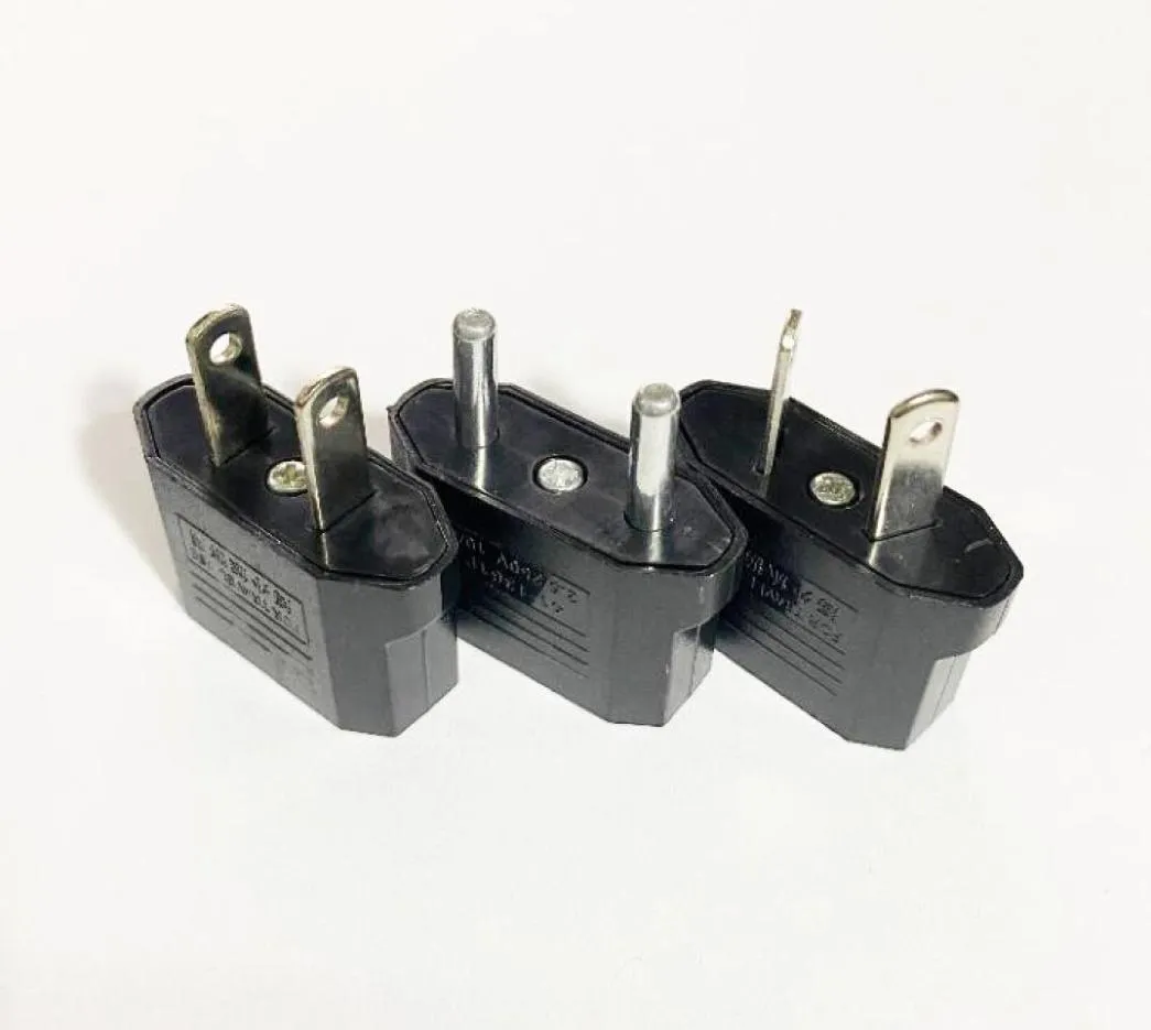 US USA - AB Euro AC Seyahat Gücü Soket Adaptör Adaptör Dönüştürücü 2 Pin Plug9769001