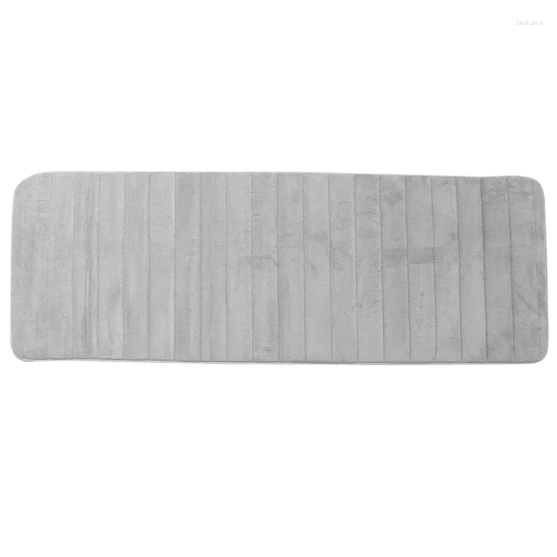 Tappeti Tappetini da Bagno Morbidi in Memory Foam - Tappeti da Bagno Assorbenti Antiscivolo Tappetino Lungo di Grandi Dimensioni per Pavimenti da Cucina 60X16