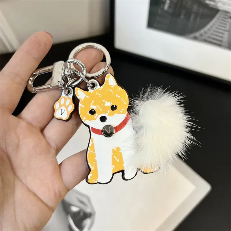 DHgate.com:Designer Keychain for Men and Women, Shiba Inu