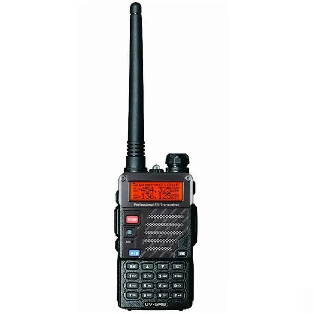 Talkie-walkie Baofeng Uv5Rb pour talkies-walkies de police Scanner Radio double bande CB Ham émetteur-récepteur UHF ZZ Drop Delivery Electronics Telecomuni Ot2Tj