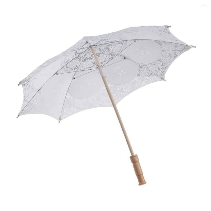 Umbrellas Classical Umbrella Not Rainproof Bride Gifts Handmade Cotton Pography Prop The Lace
