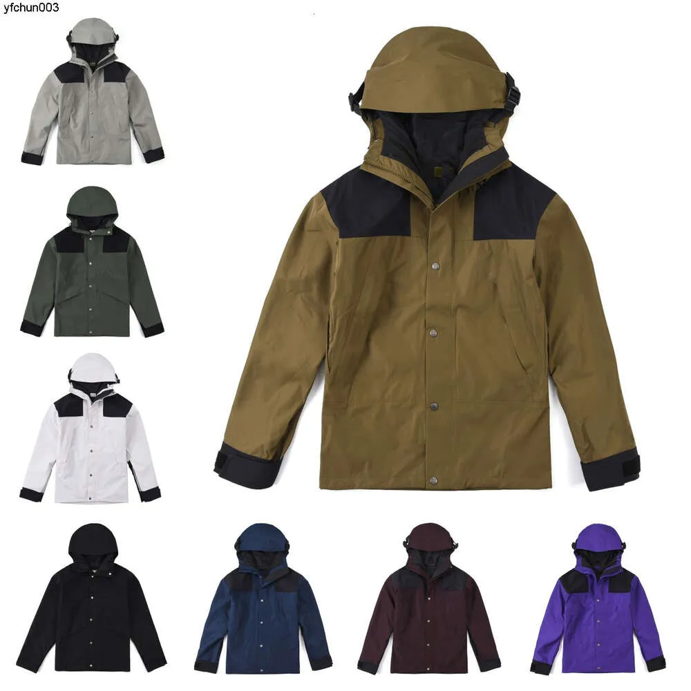 Mode Nouveaux Hommes Designer Hommes Vestes Extérieures Interchange North Jacket Parkas Vêtements d'extérieur imperméables et coupe-vent Taille asiatique S-x2xl Y0a6