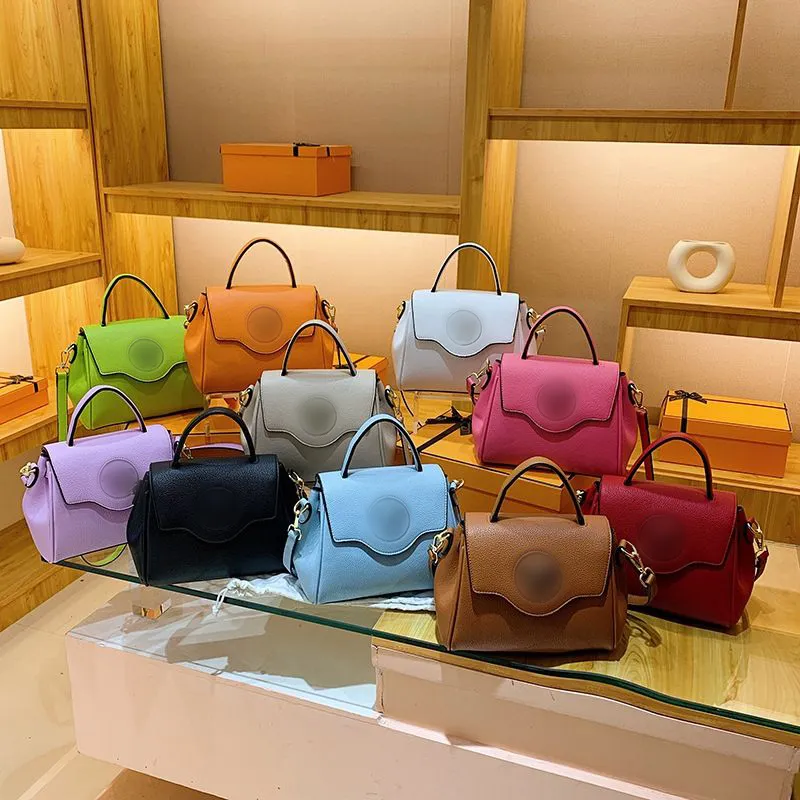 Solid Color Large Capacity Handbag Womens Casual Banquet Bags Campus Commuter Book Pack Designer Messenger Bags 9 Colours Shoulder Bag Ladies Macaron Clutch Bag