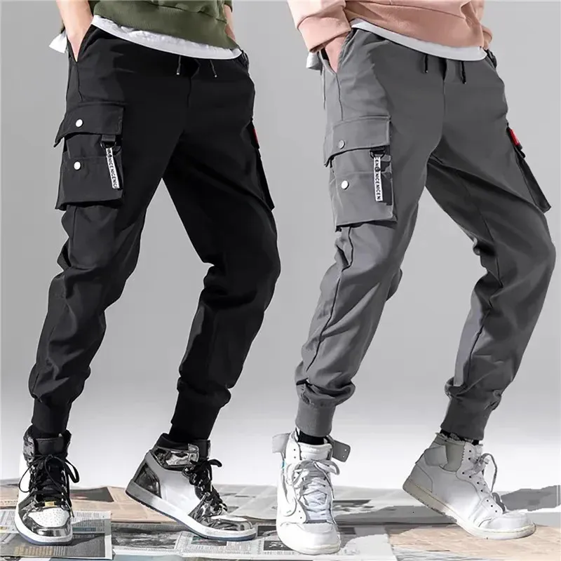 Jogger harem plus męskie spodnie jesienne 3xl rozmiar odzieży sportowej wiosenne letnie dresy spodni joggingowy chłopcy taktyczne mężczyzna 240305