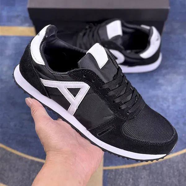 Designer Men Athletic Shoes Skelet Bones Trainers Women Black White Exchange AX Skeletons Casual Sports Shoes Skel Top Low Genuine Leather Lace Up Running