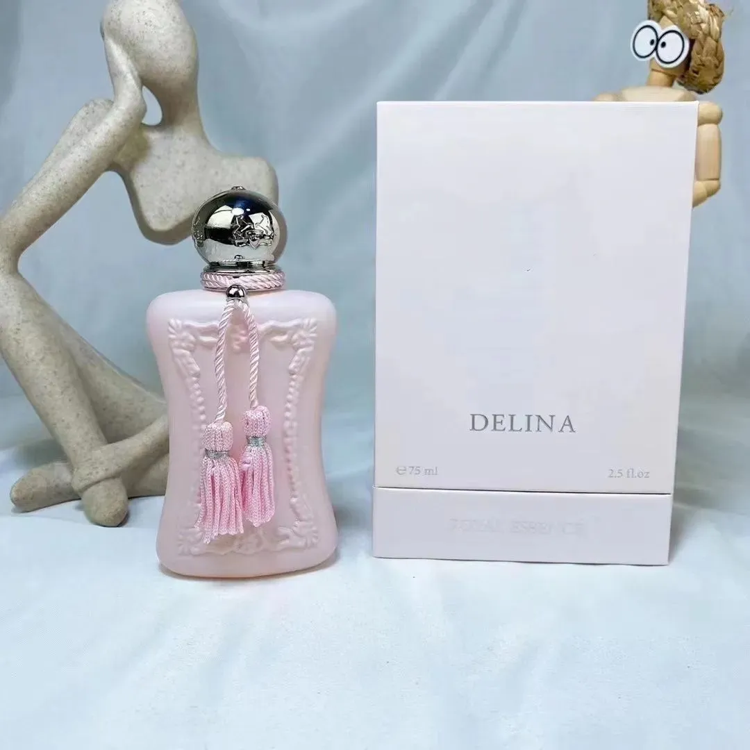 Hot Sale For Women DELINA LA ROSEE Cologne 75ML EDP Natural Spray Lady Fragrance Valentine Day Gift Long Lasting Pleasant Perfume da0f