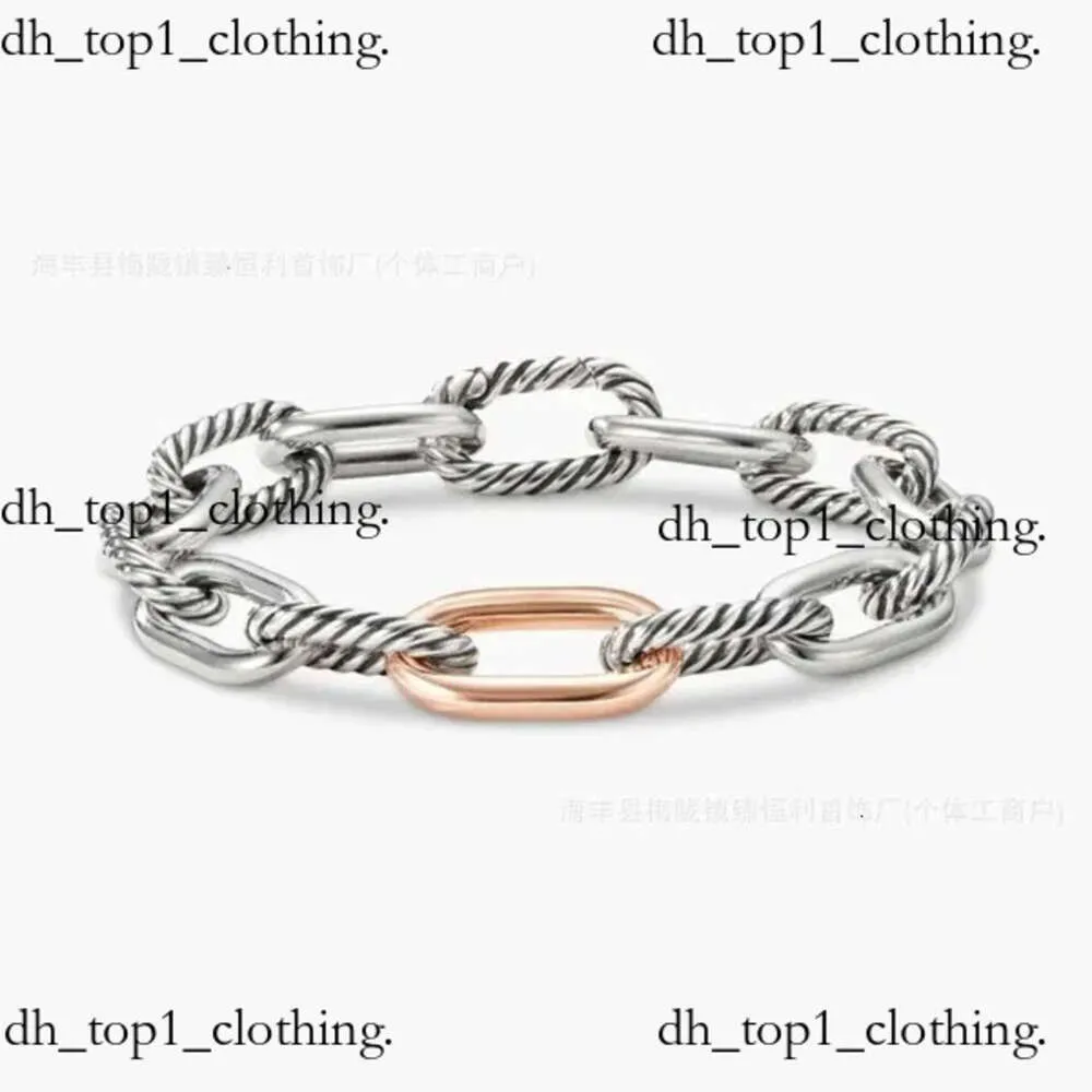 DY Desginer David Yurma Jewelry Top Quality Bracelet Simple and Elegant Popular Twisted Rope Fashion Ring David Bracelet Punk Jewelry Band Fashion David 834