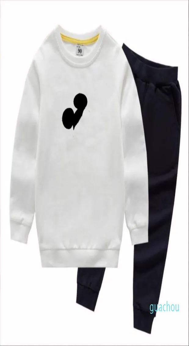 Designerkledingsets voor kinderen Nieuwe luxe print trainingspakken Mode Letterjassen Joggers Casual sportstijl Sweatshirt Jongens Cloth3052995