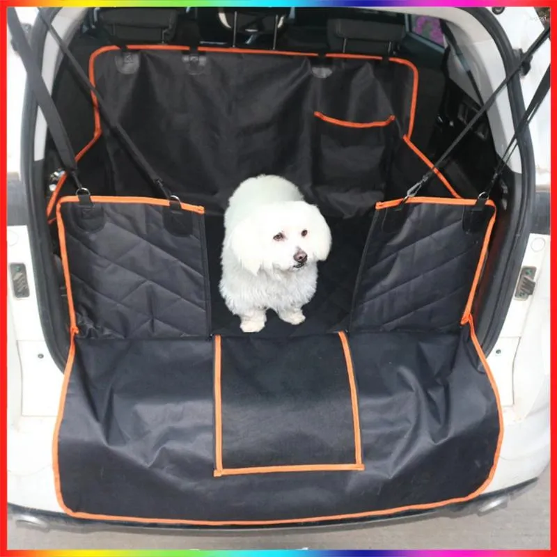 Housse de siège de voiture porte-chien, doublure de chargement pour SUV, pour chiens et chats, imperméable, tapis pour animaux de compagnie, SUV, berlines, fourgonnettes, accessoires