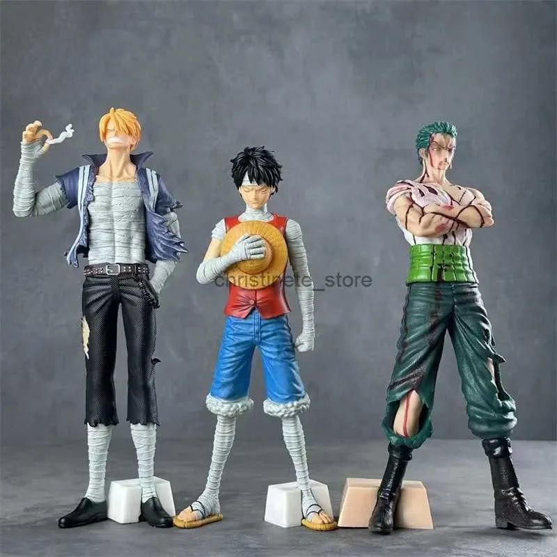 Figuras de juguete de acción Figuras de Luffy de una pieza Sanji Monkey D. Figura de acción de Luffy Figura de acción de PVC Colección de figuras de acción Modelo Juguetes Regalos