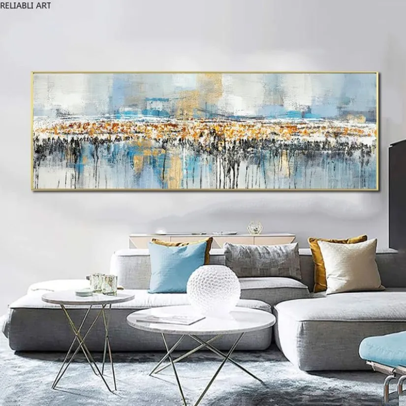 Bedside Home Decor Abstract Oil Painting Print On Canvas Landscape Posters Wall Art Pictures For Living Room Indoor Decorations3142