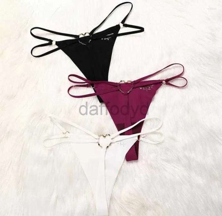 Mutandine da donna 039s Mutandine sexy Tback Lingerie vita bassa Fitness Sport Gstring VS Intimo femminile Donna Lce Perizoma in seta Tentazione In9493872 ldd240311