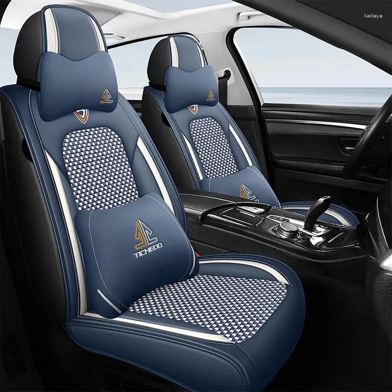Car Seat Covers PU Leather Cover For Arona Leon Ateca Tarraco Ibiza Alhambra Toledo Auto Accessories
