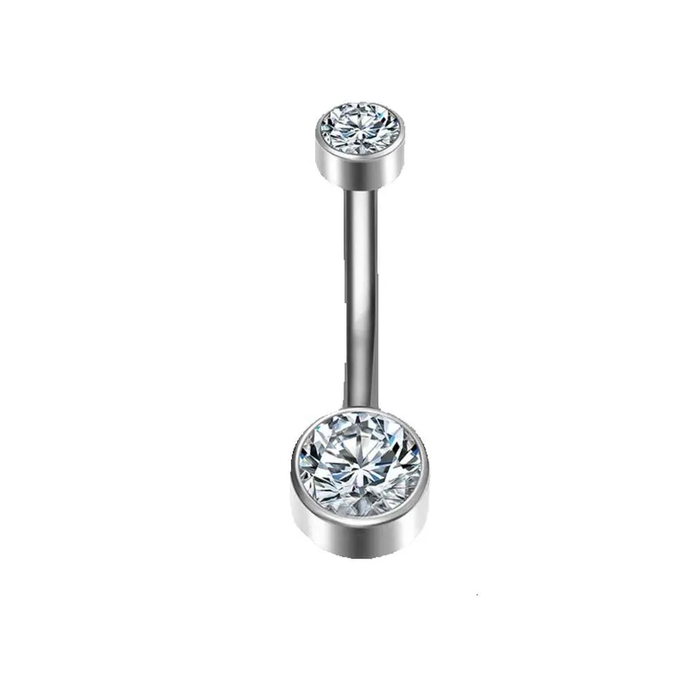 G23 Titanium Navel Piercing Kraakbeen Clicker Helix Zirkoon Septum Navel Scharnier Segment Ring Sexy Lichaam Sieraden Labret Vrouwen