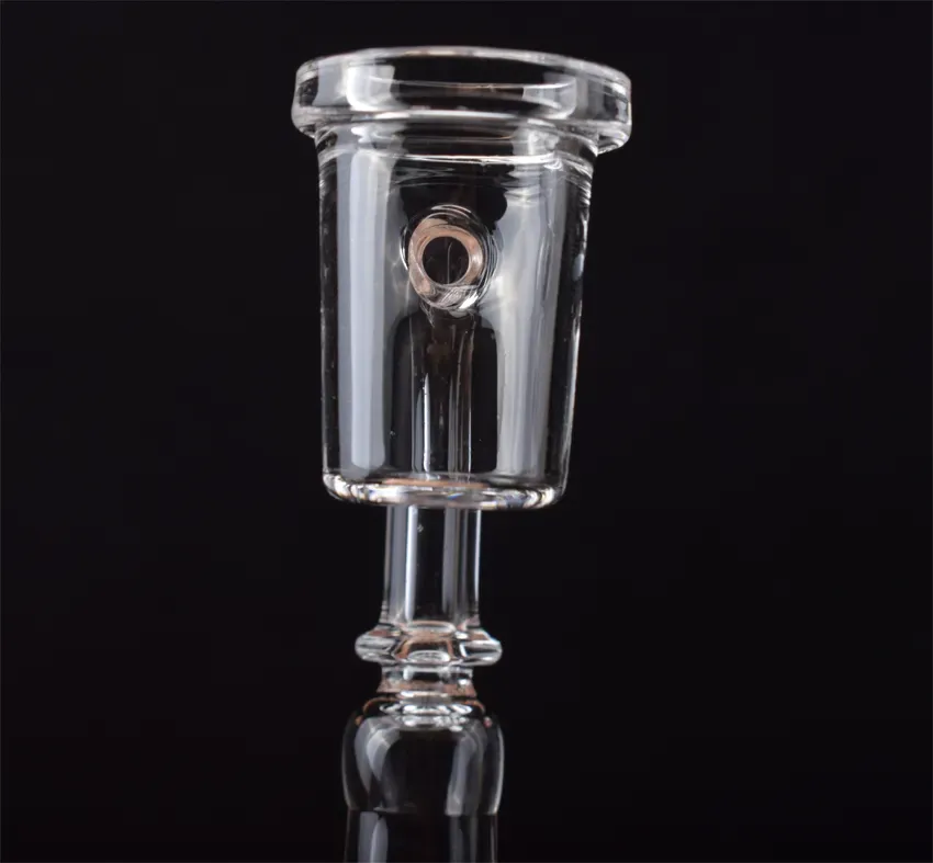 Quartz Banger Conical Style Holds Heat Longer With Glass Duck UFO Carb Cap 10mm/14mm/18mm Male&Female Joint For Glass Bongs