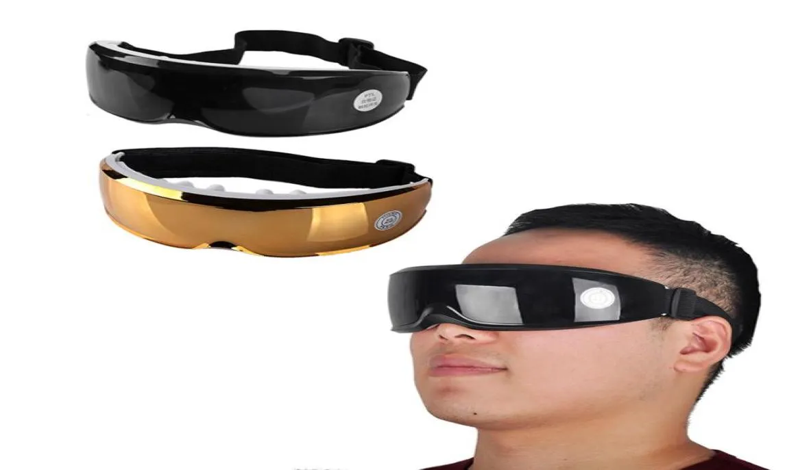 Masseur électrique de soins oculaires lunettes USB masque Migraine libération de vibrations électriques soulager la Fatigue masseur oculaire C181126016872037