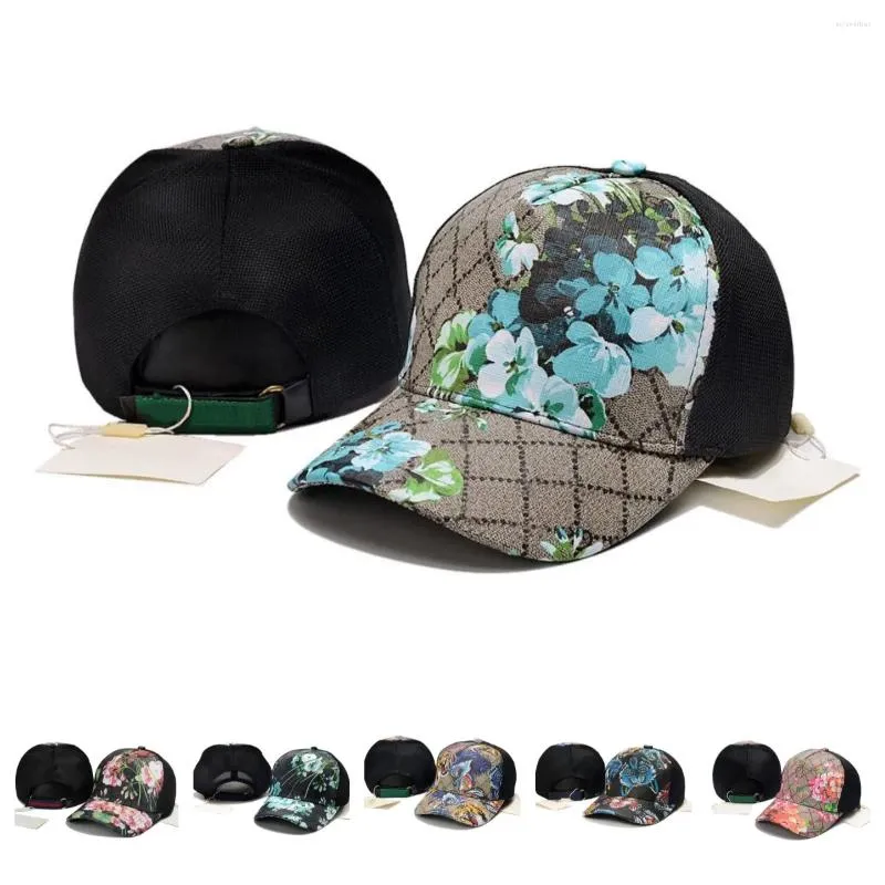 24SS Ball Caps Designer Baseball Cap Hatts For Men Woman Fitted Casquette Femme Vintage Luxury Jumbo Fraise Snake Tiger Bee Sun justerbar