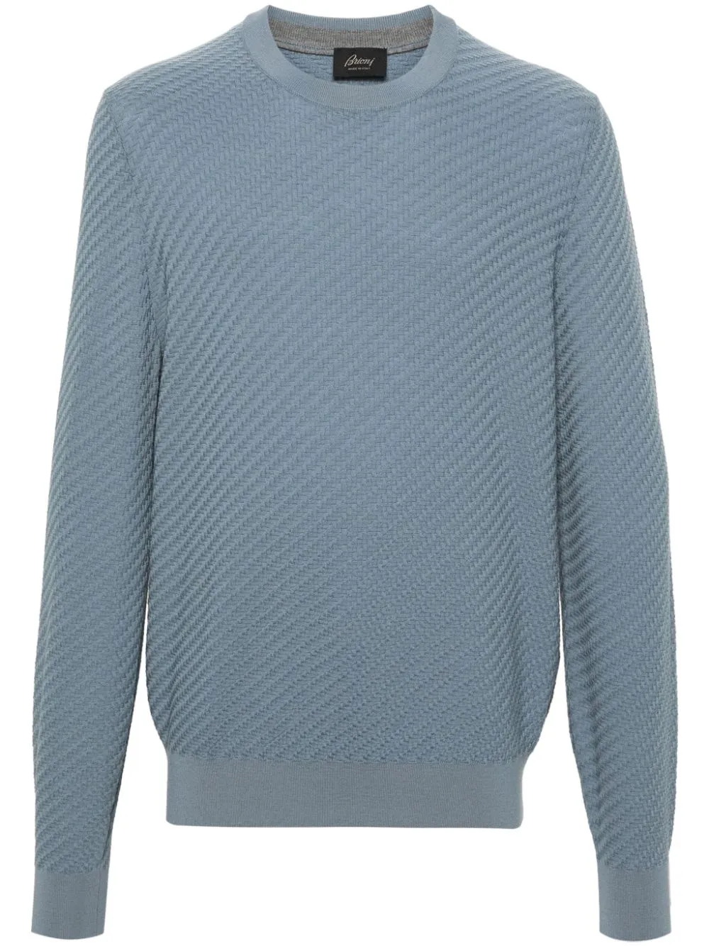 Camisola masculina designer casacos outono e primavera malhas brioni lã entrelaçada-cashmenre-mistura jumper suéteres para homem