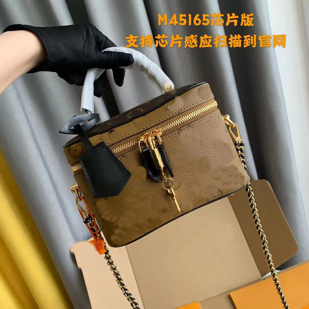 5aaaaa 버킷 메이크업 가방 최신 컬러 크로스 바디 백 고품질 디자이너 여성 패션 핸드백 여름 럭스 브랜드 숄더백 무료 상자 구성