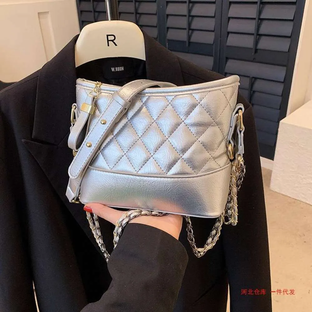 Boutique en gros d'usine cette année Sac à chaîne populaire pour sacs pour femmes Nouvelle tendance Printemps et été 2024 Texture haut de gamme Niche Diagonal Crossing Stray