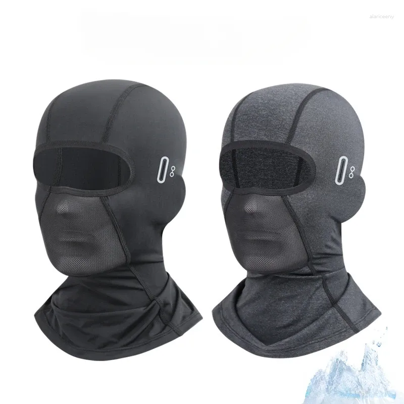 Cycling Caps Summer Cap For Men Military Tactical Balaclava Full Face Mask MTB Bicycle Hat Motorcycle Helmet Liner Running Cover