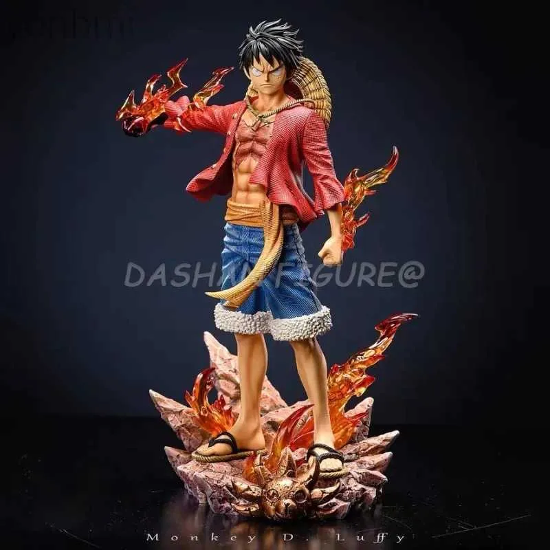 Action Figure Toy 26 cm LX One Piece Figurine Emissione Monkey D Luffy Action Figure Collezione PVC Modello Busoshoku Haki Rufy Ornamenti Giocattoli Regali ldd240312