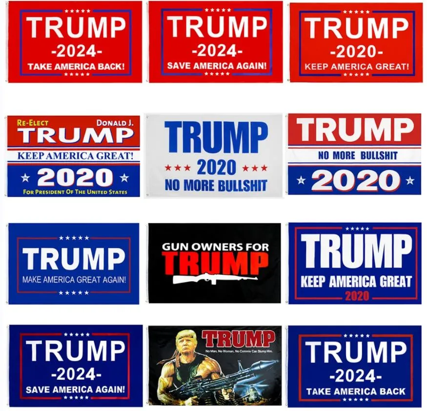 Custom Made Trump Flag For 2024 President Election Designs Direct Factory 3x5 Ft 90x150 Cm Save America Again U.S. ensign