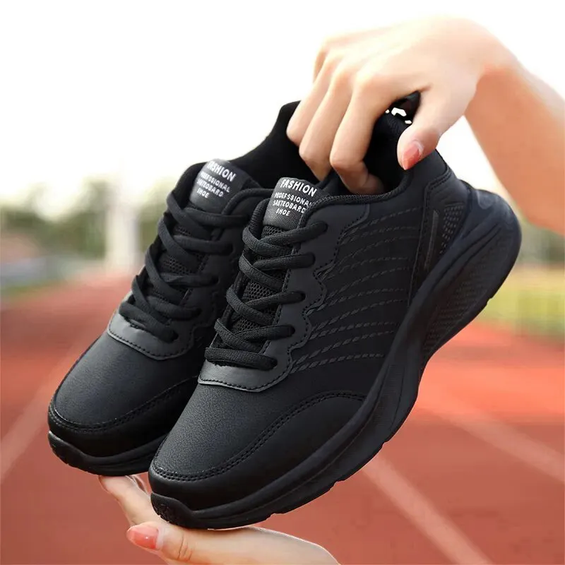 Chaussures d'extérieur pour hommes et femmes, baskets de sport respirantes et confortables, noir, bleu, gris, taille 35-41, couleur 107