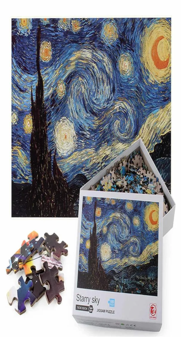 Jigsaw Puzzle 1000Pcs Mini Puzzle Scenery Picture Landscape Puzzlesfor Children Bedroom Decoration Stickers Educational Toys4556406