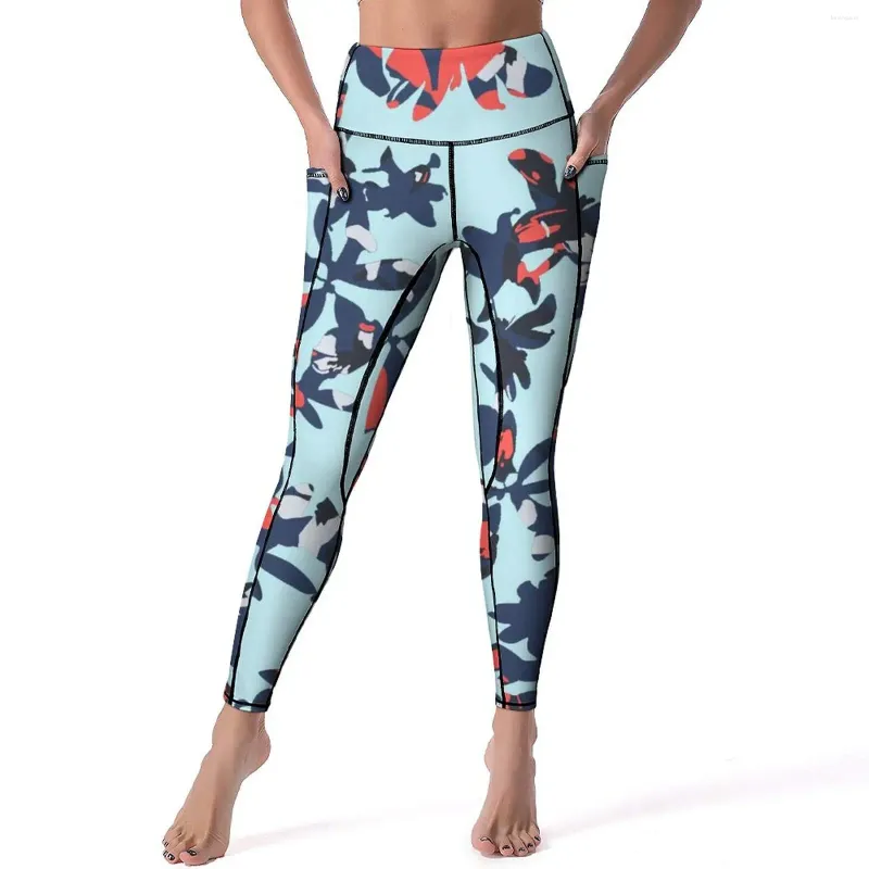 Leggings femminile divertente flore