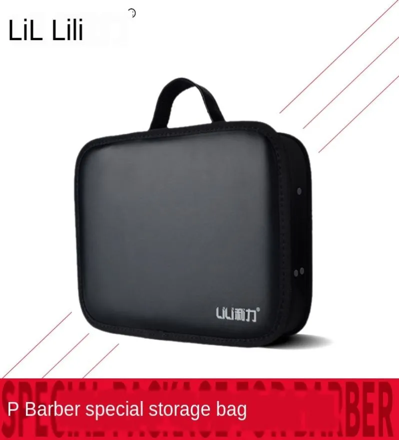 Li Li Salon Home Toolbox Hair Hair Clipper Lagring Electric Clipper Shave Tool Box Sortering Bag Staying Bag Travel2303190