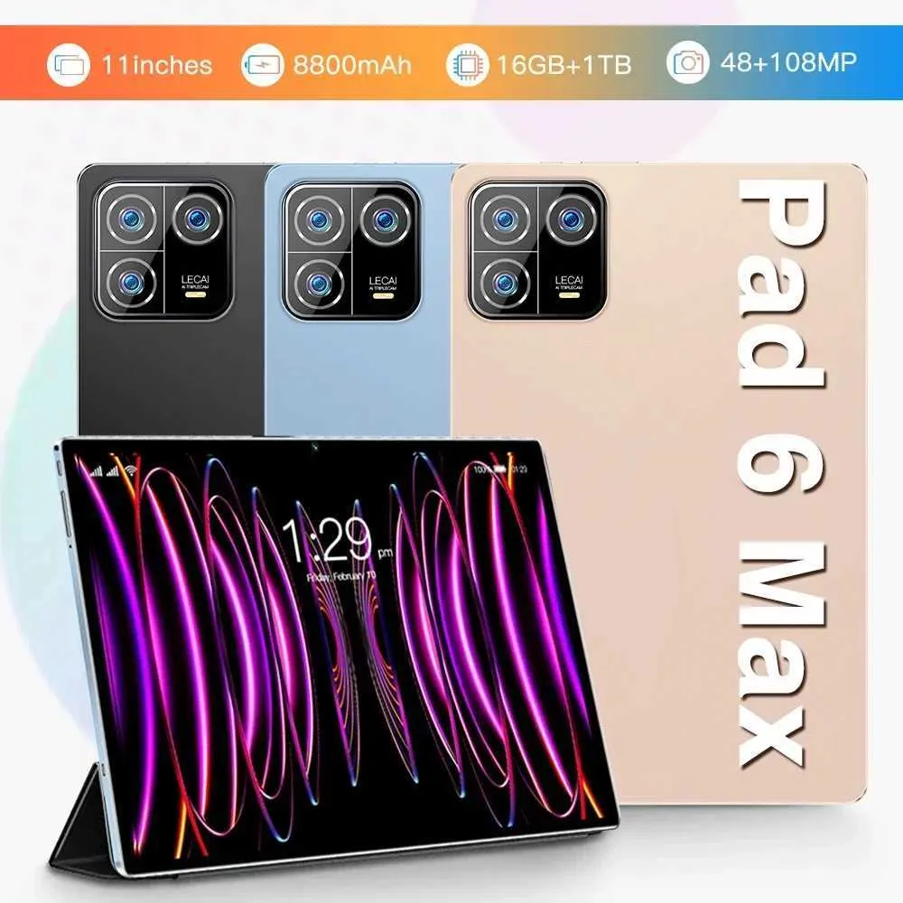 11 5G Tablet with Dual SIM Card, 16GB+1TB, 8800mAh - Shop Now! Best ...