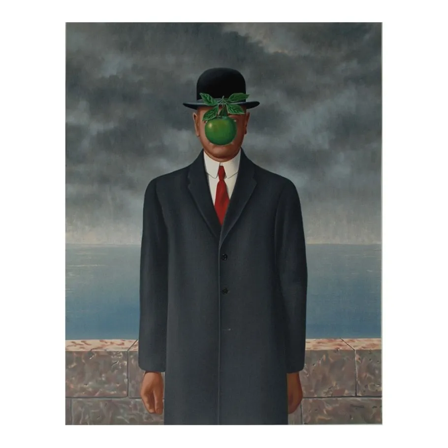 Rene Magritte La Grande Guerra Pittura Poster Stampa Home Decor incorniciato o senza cornice Popaper Material255e