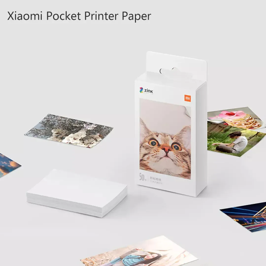 Kontroll Hurtownie Xiaomi Kieszonkowy Papier do Drukarki Zink Samoprzylepna Photo Print Arkuszy Dla Xiaomi 3Cal Mini Kieszonkowa Drukarka