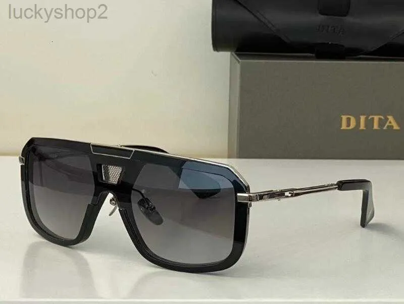 Realfine 5A Eyewear Dita Mach-Feight DTS400 مصمم شمسي فاخر للنساء مع امرأة مع صندوق القماش نظارات