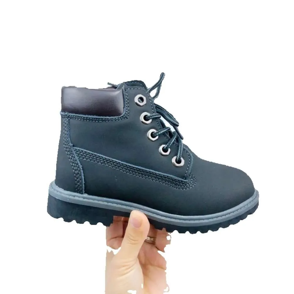 Scarpe per bambini Martin Timber Stivali da cowboy Designer Kid Bambino Ragazzi Snows Baby Bambini Sneakers Scarpe da ginnastica per giovani Ragazze Bambini Classe invernale GG