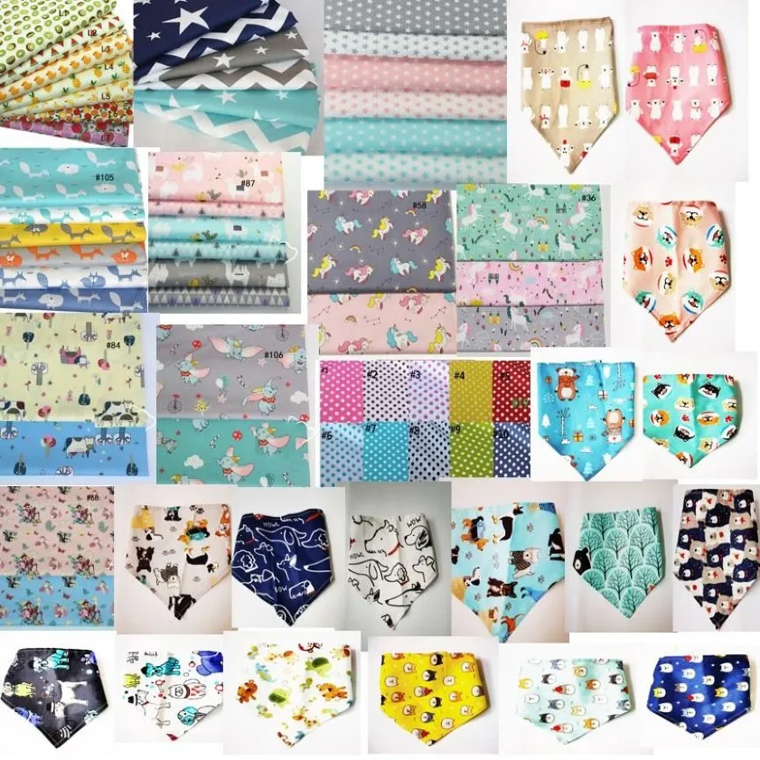 120 stcs Lot Dog Apparel Special Making Puppy Pet Bandanas Collar Scarf Bow Tie Cotton Supplies Y69284K