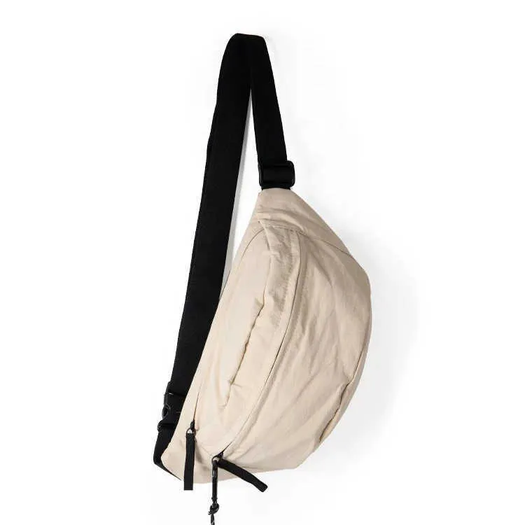 HBP Несовершенно новая японская и корейская джинсовая холщовая сумка ARC с нишевым принтом и буквенным принтом, трендовая сумка через плечо, большая вместительная сумка