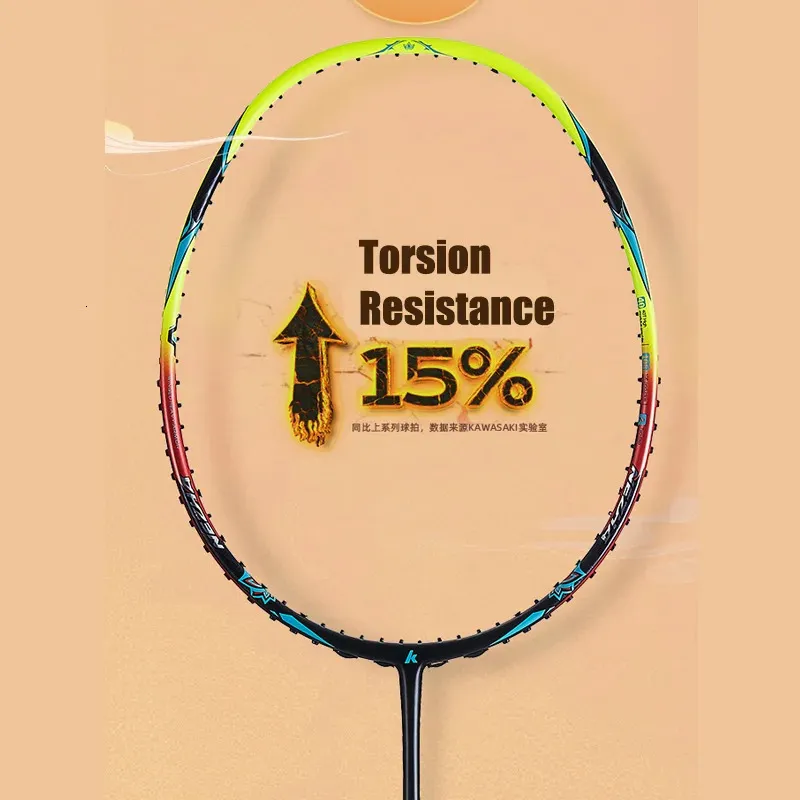 Superlight Offensive Badminton Racquet: Professional