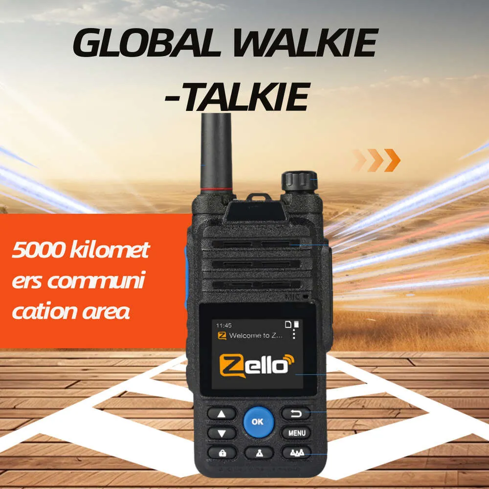 Zello Global Android Walkie Talkie Handset 4G Full Netcom mit Bluetooth Wifi PTT-Ferngespräche