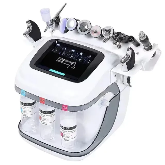 Meilleure qualité Salon professionnel utilisation 10 in1 Hydra beauté du visage Salon hydro Machine Hydra Machine de nettoyage en profondeur