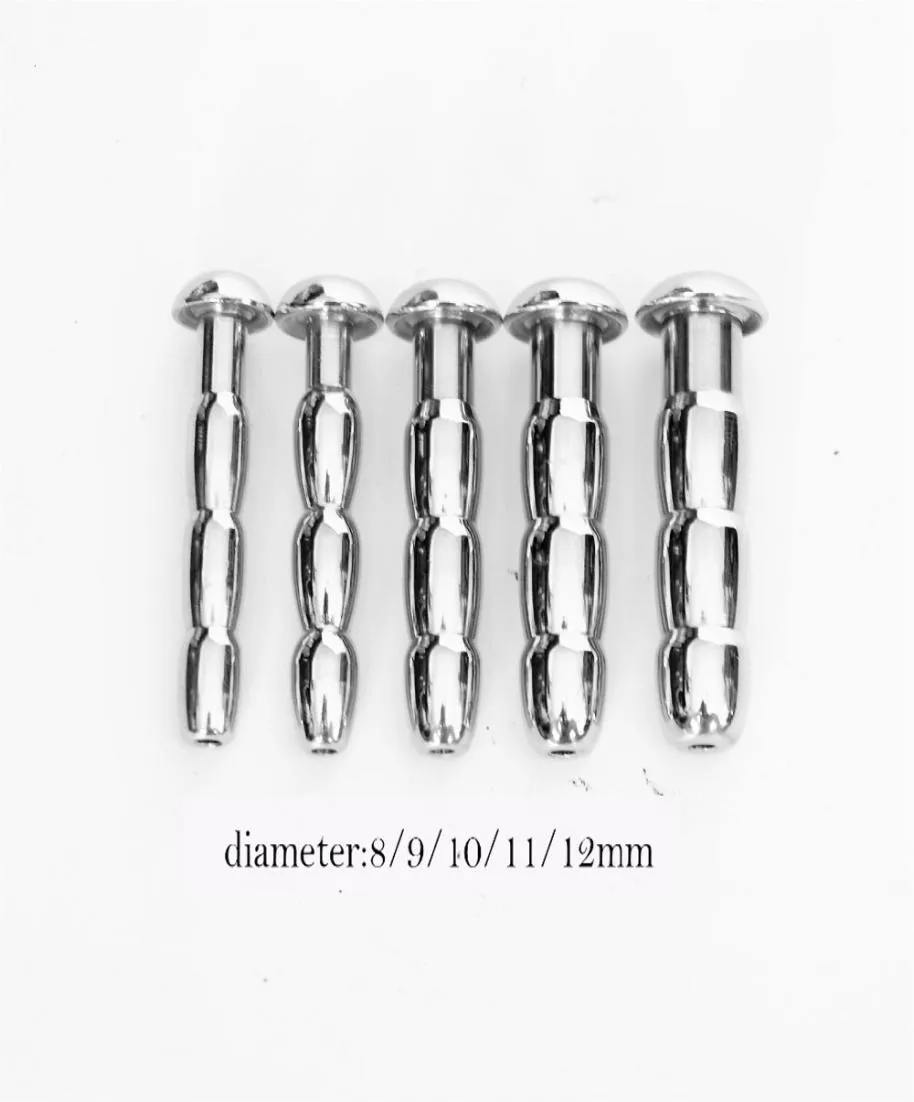 Мужские катетеры из нержавеющей стали Уретральные расширители Пробка для пениса Полый уретральный звук Стержень для пениса Секс-игрушки для мужчин Вилки для пениса для мужчин8436058