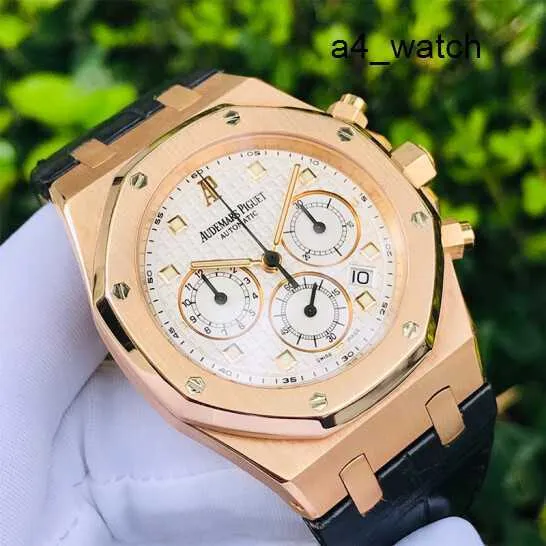 Orologio al quarzo Athleisure AP Orologio da uomo meccanico automatico serie Millennium in oro rosa 18 carati 26022OR OO D088CR.01 Articoli di lusso