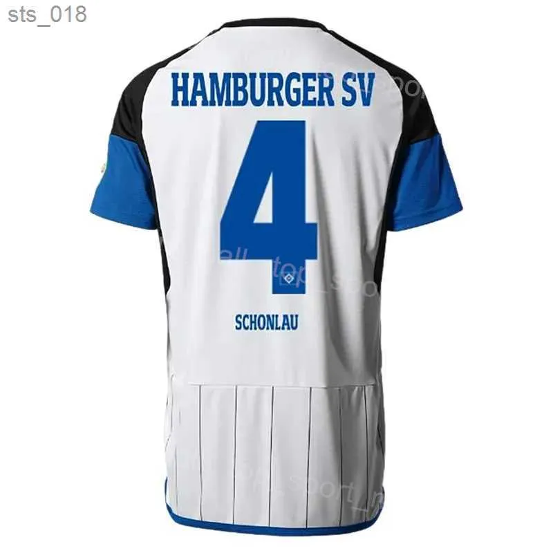 Fans Tops Club Team Soccer Hamburger SV Jersey BENES GLATZEL JATTA 27 DOMPE 28 MUHEIM REIS 3 HEYER VAN DER BREMPT MEFFERT 5 HADZIKADUNIC Maillot de football KitsH240313