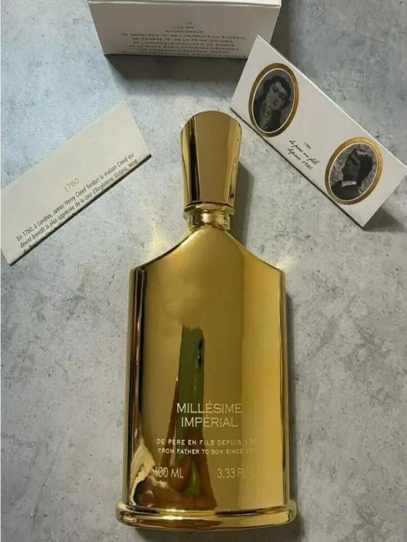 2022 luxury millesime imperial Perfume 100ml Men Women Unisex Millesime Spray Fragrance Eau De Parfum Long Lasting Smell Cologne F9525177