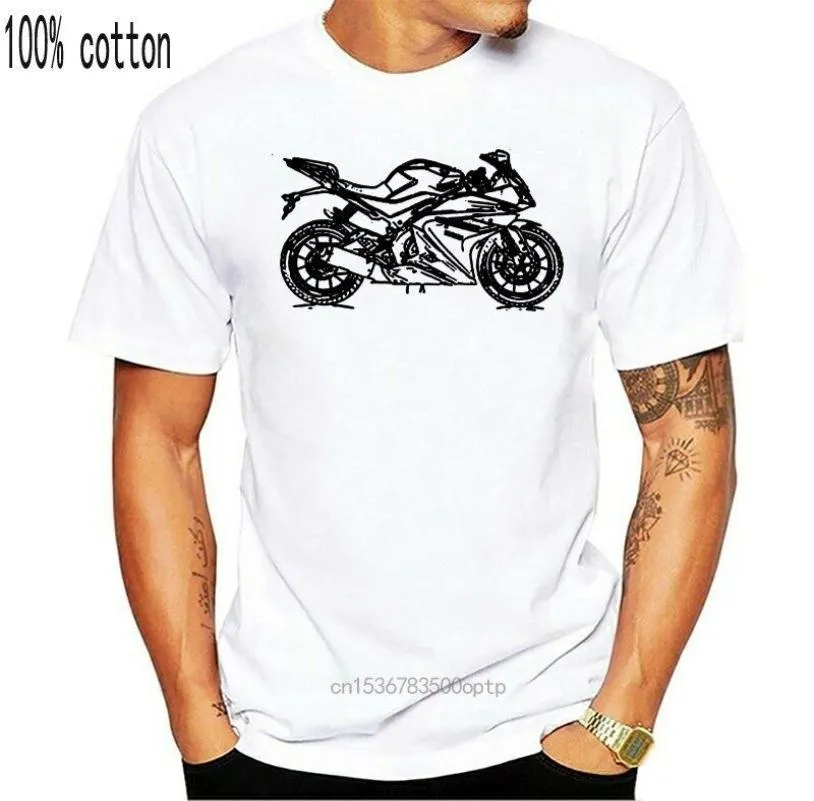 Pojkar tee 2021 Brand s Cotton Short Sleeve Classic Japanese Motorcycle Fans YZFR125 2016 Inspired MotorcycleFit Shortsleeve T2192856